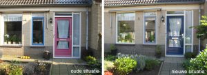 voor en na corporatiewoningen