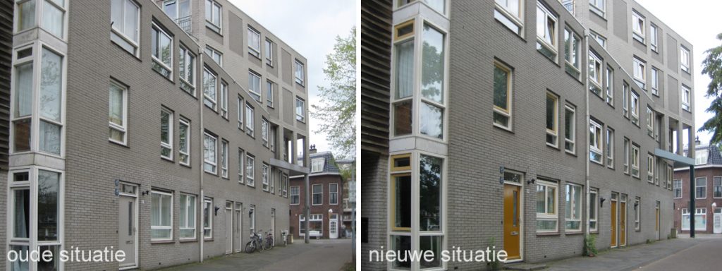 oude en nieuwe situatie Groningen