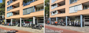 oude en nieuwe situatie Turfsingel