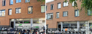 oude en nieuwe situatie Turfsingel