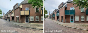 oude en nieuwe situatie Gasthuisstraat