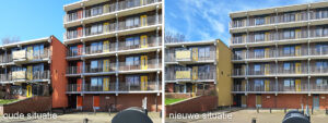 oude en nieuwe situatie Oude Meerdijk