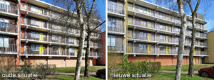 oude en nieuwe situatie Oude Meerdijk