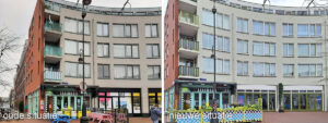 oude en nieuwe situatie Dapperplein