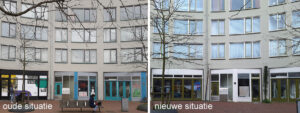 oude en nieuwe situatie Dapperplein