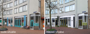 oude en nieuwe situatie Dapperplein