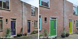 oude en nieuwe situatie Bleekveld