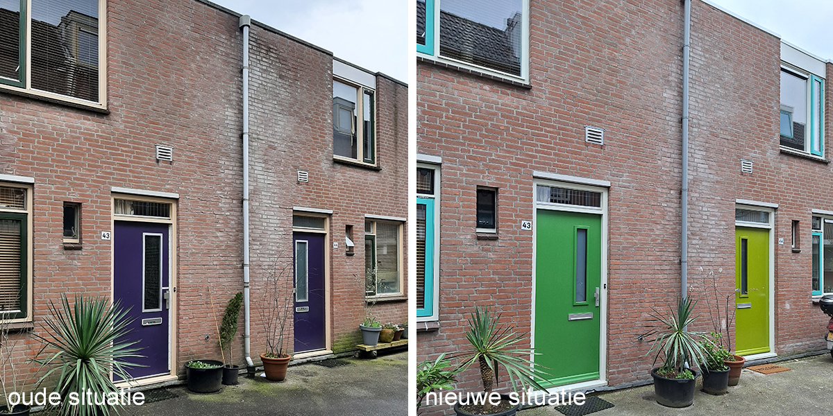 oude en nieuwe situatie Bleekveld