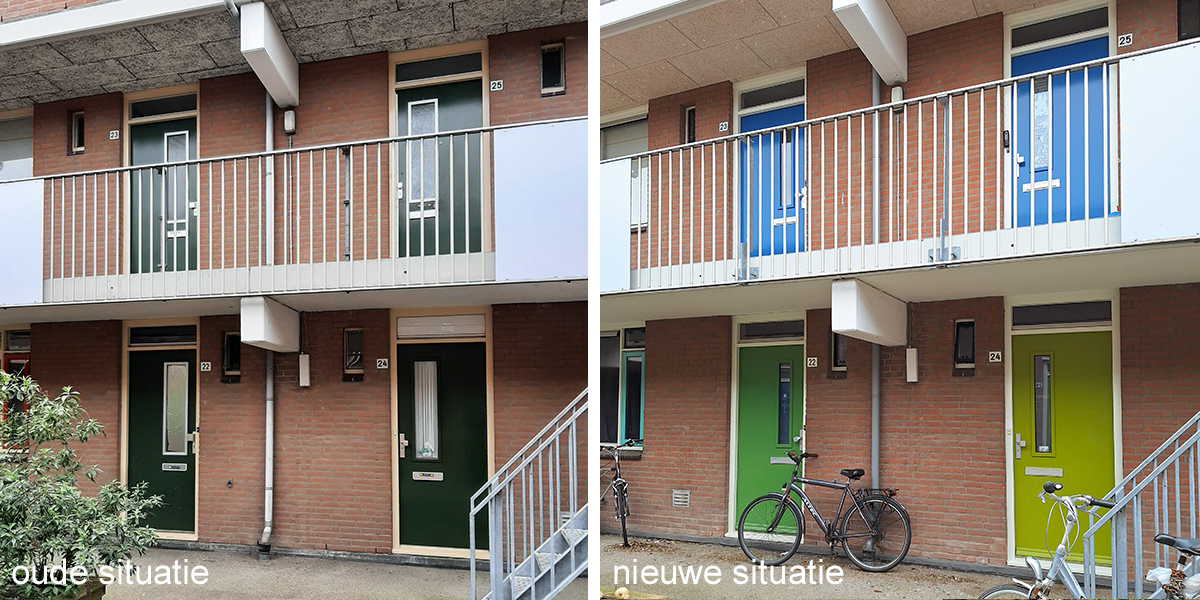 oude en nieuwe situatie Bleekveld