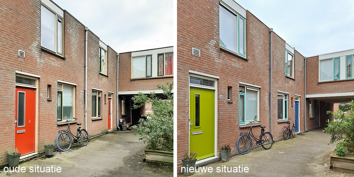 oude en nieuwe situatie Bleekveld