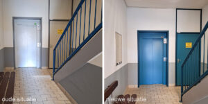 oude en nieuwe situatie Passage
