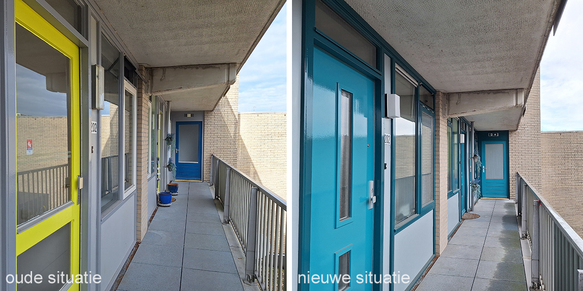 oude en nieuwe situatie Passage