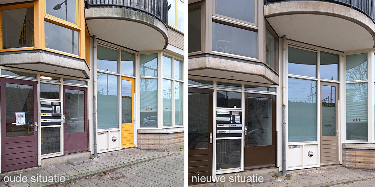 oude en nieuwe situatie Pontanusstraat