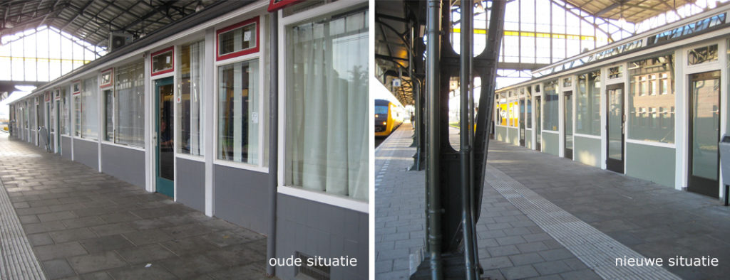 voor-na-hengelo Kleuradvies buitenzijde gebouw i.o.v. Hendriks SGR