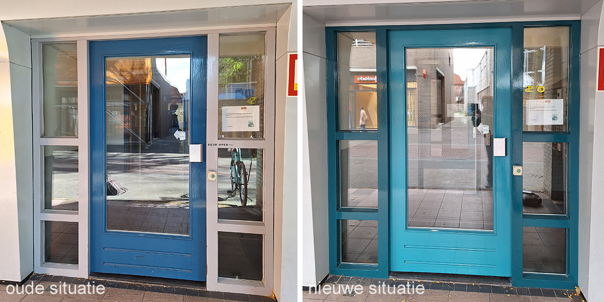 oude en nieuwe situatie Passage
