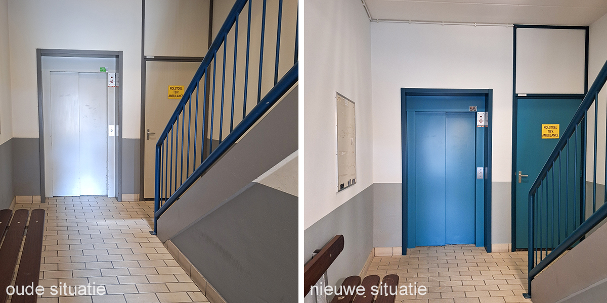 oude en nieuwe situatie Passage