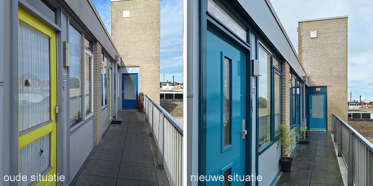 oude en nieuwe situatie Passage