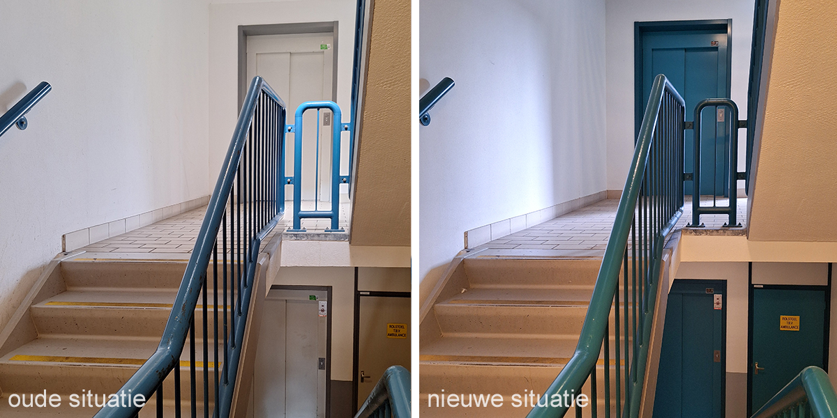 oude en nieuwe situatie Passage