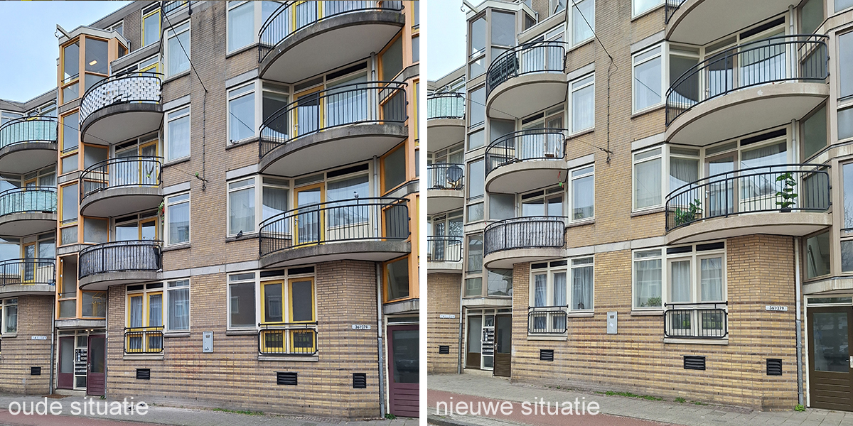 oude en nieuwe situatie Pontanusstraat